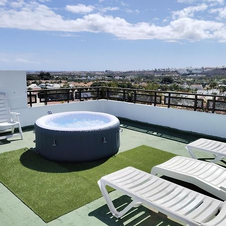 Vv Las Buganvillas Maspalomas - Cocina Y Habitaciones Con Banos Privados Esterno foto